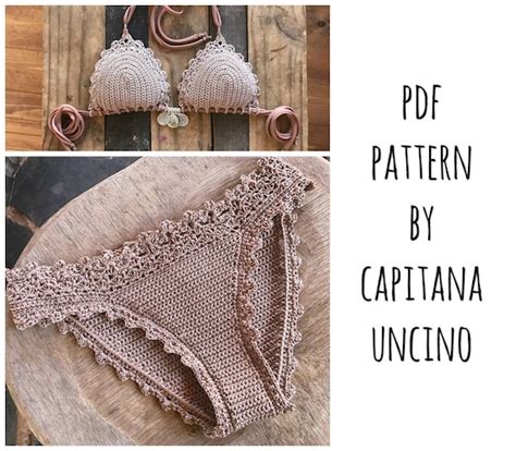 PDF Crochet PATTERN For Lorelei Crochet Bikini Top And Basic Etsy