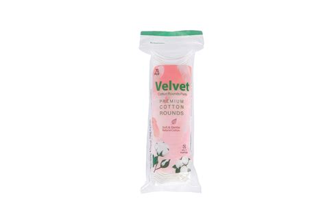 Buy Velvet Multipurpose Rounded Cotton Pads Pack Of 70 Pcs Online In