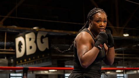 Claressa Shields boxing workout out ahead of fight vs Danielle Perkins