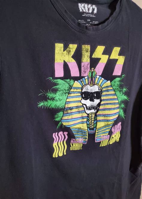KISS Vintage 1990 Hot In The Shade Tour T Shirt Smal Gem