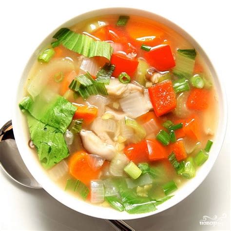 Суп для похудения - пошаговый рецепт с фото на Повар.ру
