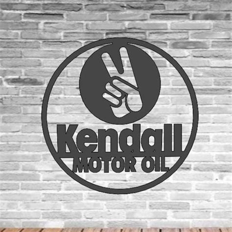 Kendall Motor Oil Sign Etsy