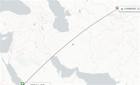 Direct Non Stop Flights From Jeddah To Shymkent Schedules