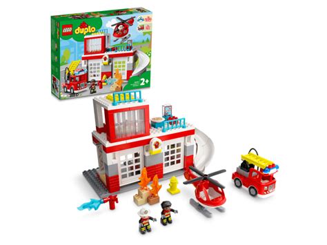 Конструктор DUPLO® (ДУПЛО) 10970 Пожарная часть и вертолёт LEGO ...