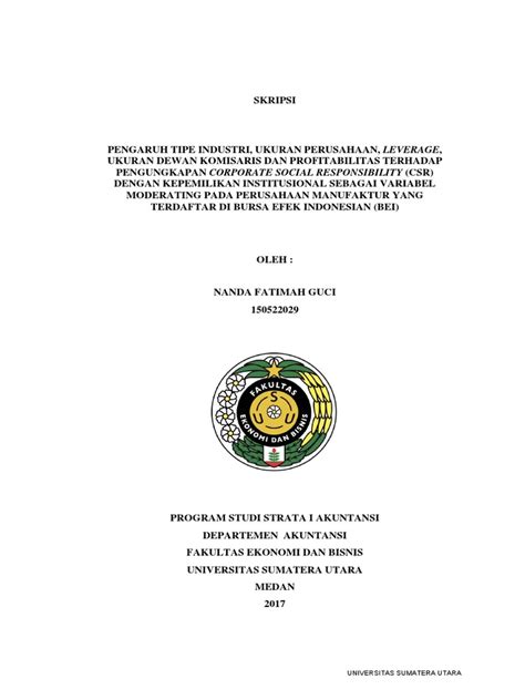 Skripsi Nanda Fatimah Guci Pdf