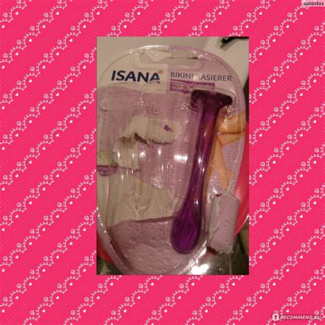 Бритвенный станок Isana Bikini Rasierer Опасно Это зона бикини детка отзывы