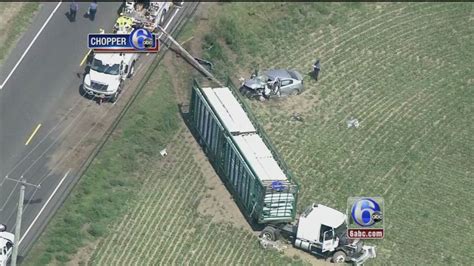 3 Injured In Rt 322 Crash In Gloucester Co 6abc Philadelphia