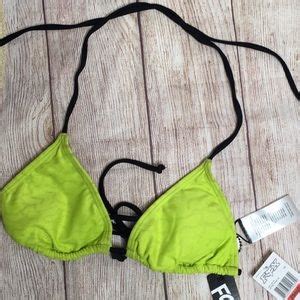Fox Swim Fox Racing Tail Whip Triangle Bikini Top Poshmark