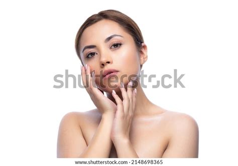 Close Portrait Beautiful Half Naked Woman Stock Photo Shutterstock