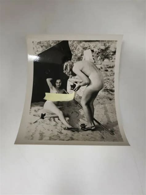Vintage Nude Woman Pinup S S Erotica Original Photo Deco Art Dk A Eur