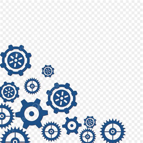 Mechanical Gears Clipart
