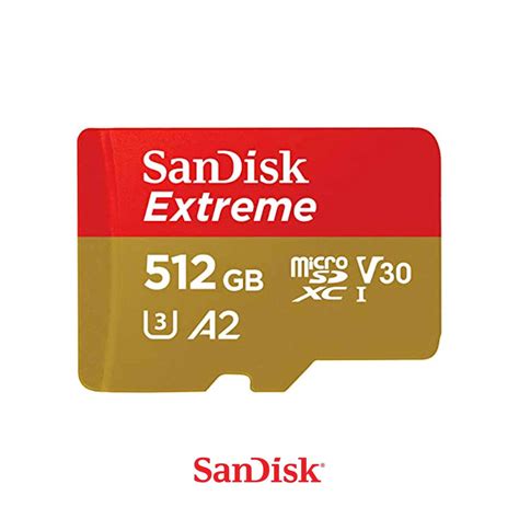 SANDISK Extreme microSDXC 512GB for 4K video | Blackhawk Outdoor