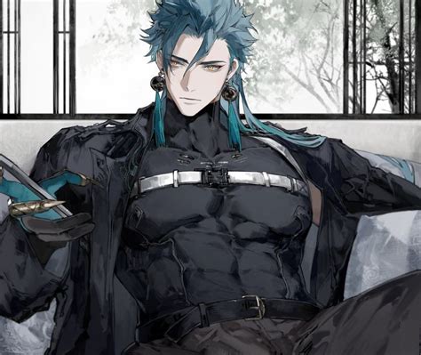 Hot Daddy From Wuthering Waves Anime Guys Handsome Anime Guys Waves Icon