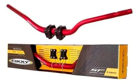 Guidão Oxxy Naked Vermelho Hornet Cb Cb Cbx Parcelamento sem juros