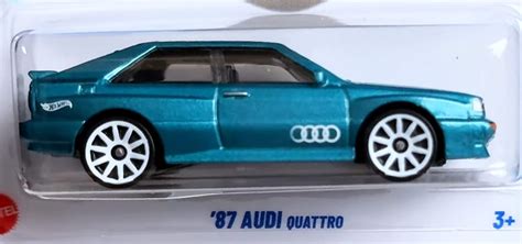 Audi Quattro Hot Wheels Super T Hunt US Int Short Card