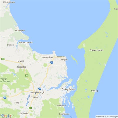 Hervey Bay Map Free Download