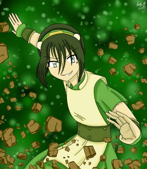 {Art raffle prize} Toph by CarlyChannel on Newgrounds