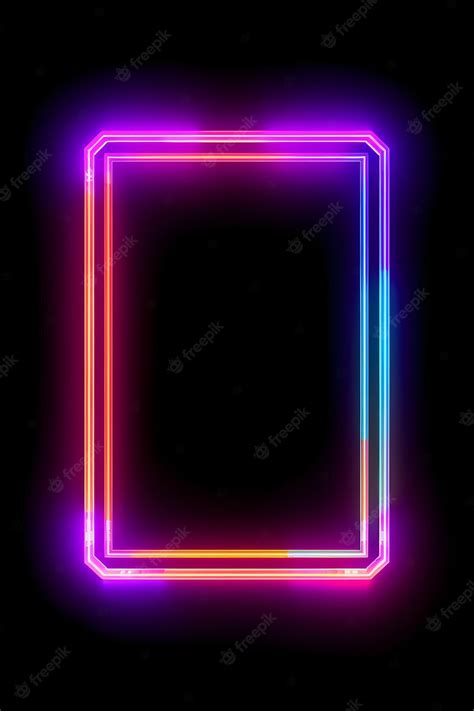Premium Photo Futuristic Streamer Overlay Cyberpunk Crystal Frame