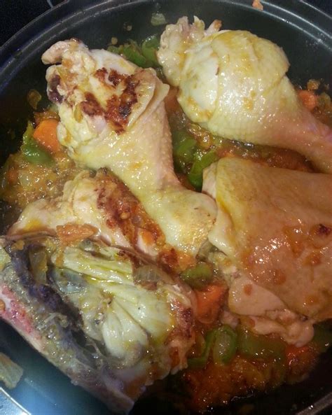 Recetas Con Estilo Pollo En Salsa Con Patatas Fritas