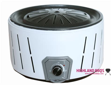 Smokeless BBQ Grill Tabletop Lotus Grill With Electric Fan HIGHLAND