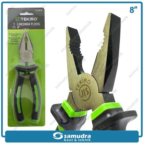 Jual Tang Kombinasi Inch Tekiro Inch Linesman Pliers Pl Lm Di