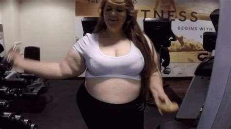 Fatty Stuffing In The Gym Mkv Bbw Feedee Bonnies Clips Clips Sale