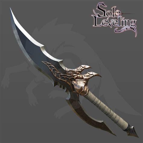Archivo Obj Kasakas Venom Fang Dagger From Solo Leveling Anime 3d