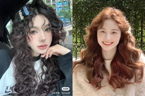 Kiểu tóc uốn xoăn Thượng Hải hot trend sao