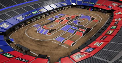 Animated Track Map for Monster Jam World Finals XXIII | Monster Jam ...