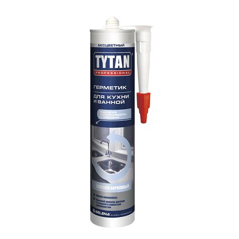 Герметик силикон-акриловый для кухни и ванной Tytan Professional ...