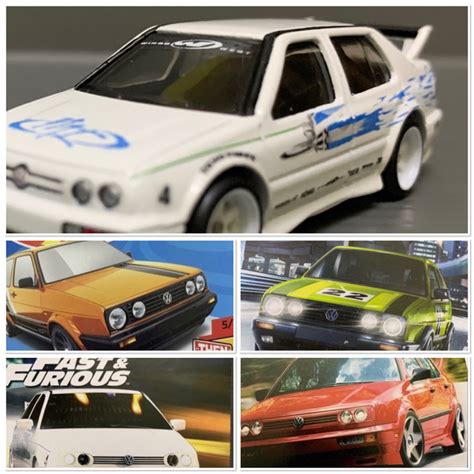 Hot Wheels Volkswagen Golf And Jetta Custom Fast Furious Shopee Malaysia
