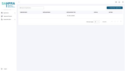 New Hpa Sahpra Engagement Portal Applicants Training Manual