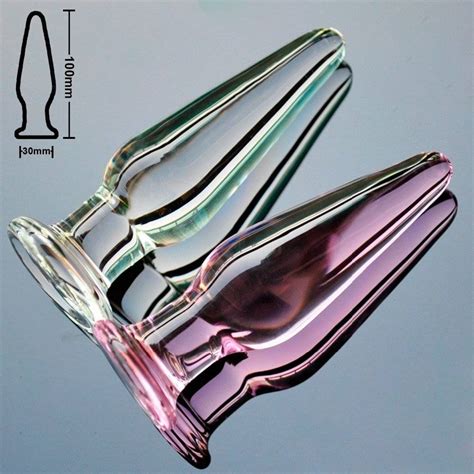 Plug Anal De Vidro Pyrex Buttplug Small Chastity