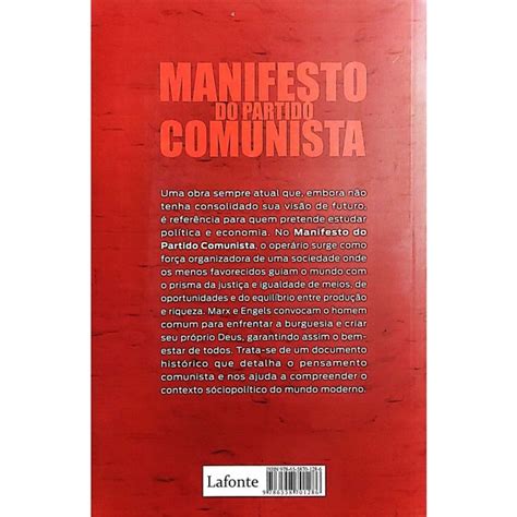 Livro - Manifesto Do Partido Comunista - Texto Integral | TEM DE TUDO ...