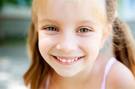 Little girl smiling — Stock Photo © GekaSkr #5875623