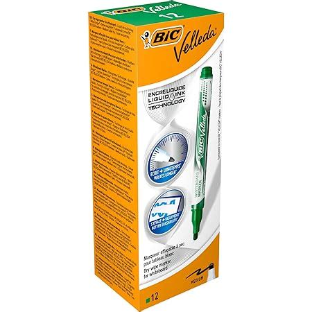 Bic Velleda Ecolutions Feutres Pour Tableau Blanc Effa Ables Sec