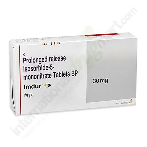 Buy Isosorbide Mononitrate 30mg Tablets Online At Cheap Idm