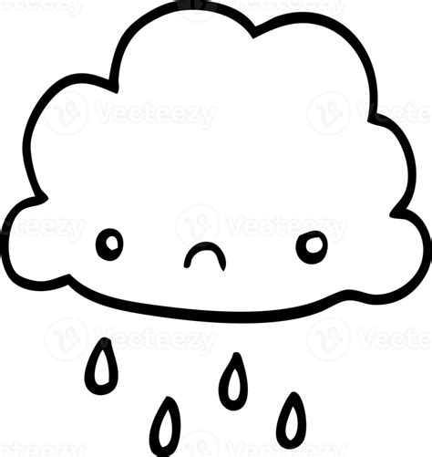 Cartoon Storm Cloud 44940623 Png