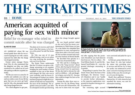 Commercial Sex With Minor Minor Details Major Outcomes