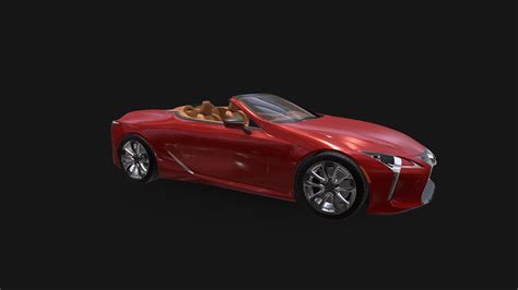 Lexus Lc500 Convertible 3d Model By Black Ink Blackink Bcba247