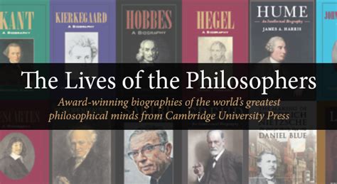 The Lives Of The Philosophers Cambridge University Press