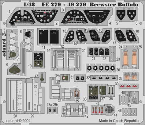 Brewster Buffalo Tamiya Eduard Fe279