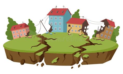 36 Cartoon Earthquake Clipart Lindol Drawing