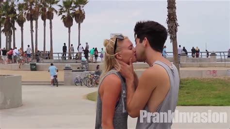 Kissing Prank Heads And Tails With Hot Sexy Girls Prank Invasion Best Kissing Pranks