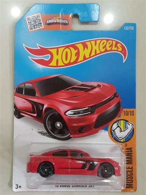 Hot Wheels Muscle Mania Dodge Charger Srt Red Gh Hobbies Toys Toys Games On