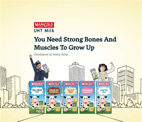Uht Milk For Health For Life Marigold