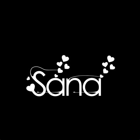Sana Name Png In 2024 Cute Couples Hugging Alphabet Design Attitude