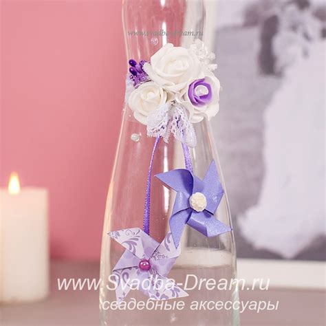 Свадьба в сиреневом цвете и стиле - аксессуары и украшения ручной работы