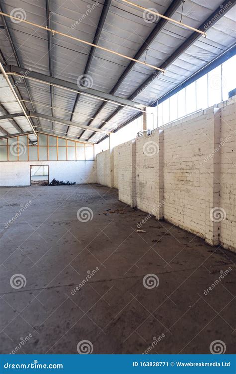 Abandoned warehouse stock image. Image of decor, rough - 163828771