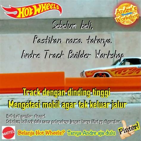 Hotwheels Track Builder Lurus Wall Tinggi Ori Mattel Hot Wheels Track Wall Diding Tinggi Stabil